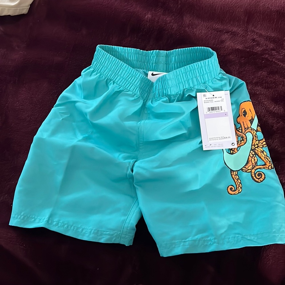 Boy Nike swim shorts